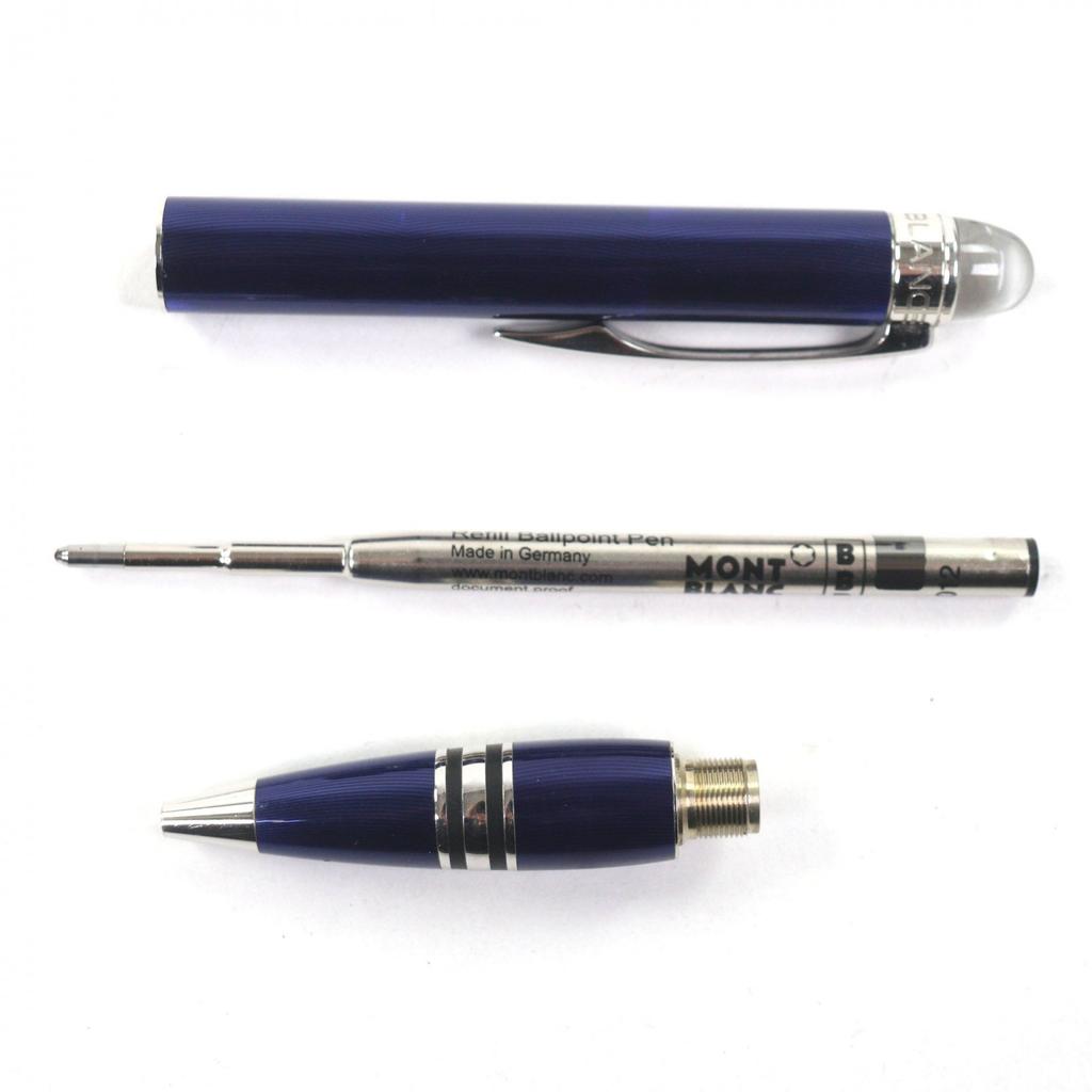 Very Good MONTBLANC Ballpoint pen Starwalker Cool blue mens Used