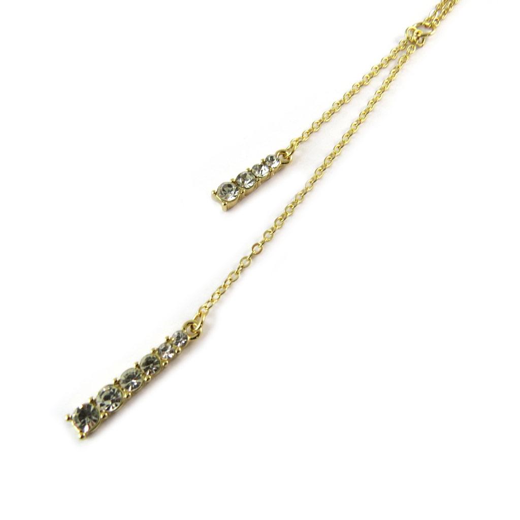 Les Trésors De Lily [N8817] - Collier créateur 'Sissi' doré