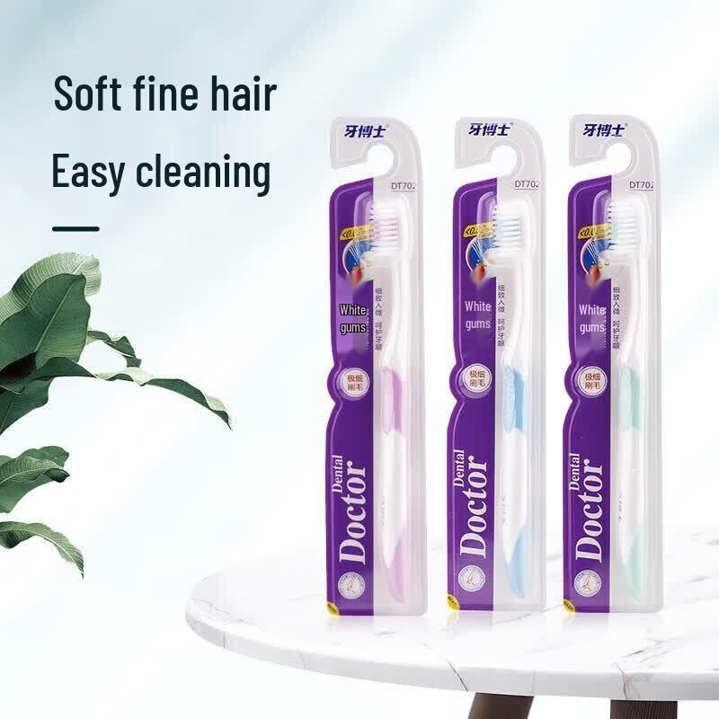 Dr. Dental Whitening Gum Care Toothbrush (6-pack)