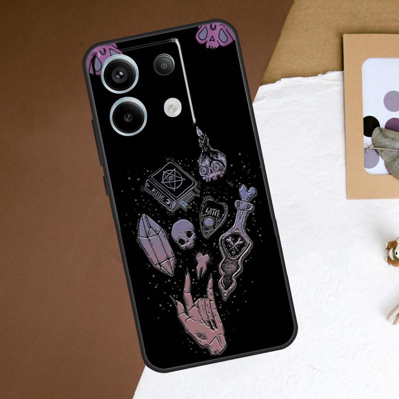 

Чехол для телефона Witchcraft Dark Witch для Redmi Note 11 12 13 Pro Plus 9 10 10S 11S 12S Redmi 12 9C 10C 12C 13C Задняя крышка Redmi Note 12S