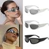 2/3 pièces Lunettes de Soleil Mode Hommes et Femmes Haut de Gamme Y2K Carrées Lunettes de Vélo Lunettes Résistantes Randonnée Extérieure UV400