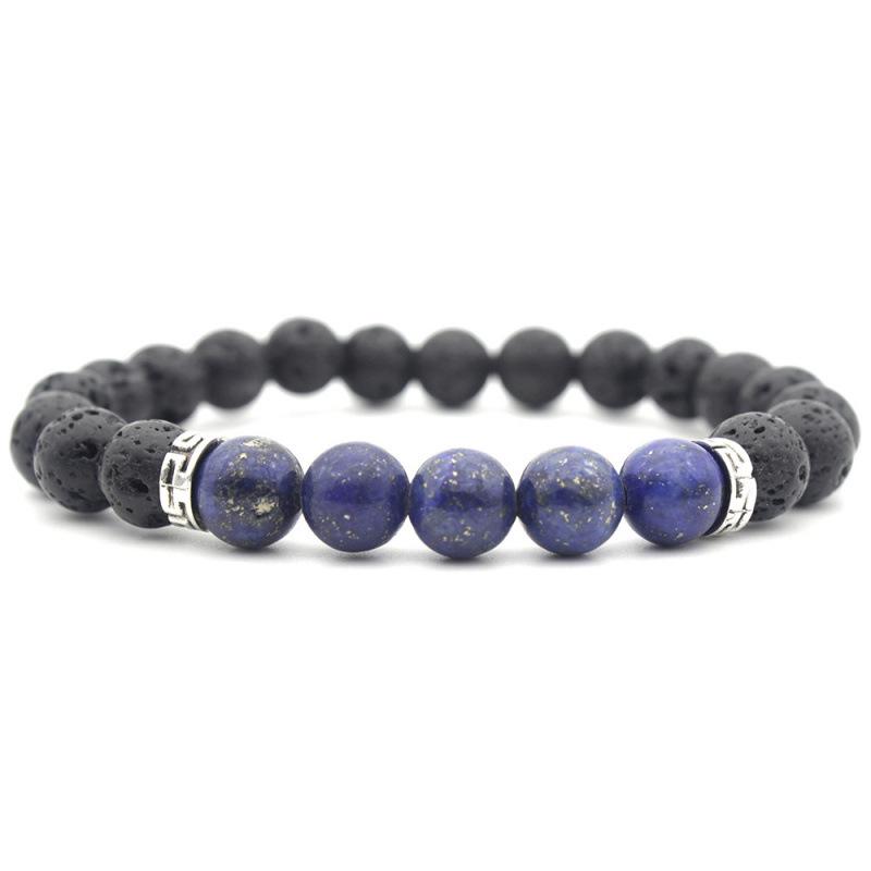 8mm Volcanic Rock Versatile Jewelry Bracelet