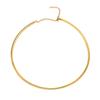Gold Color Stainless Steel Choker Necklace for Women, Adjustable Chain Collarbone Necklace, Personalized Popular Jewelry Gift