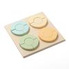 Toddlers Montessori Wooden Shape Puzzles Toys Matching Geometry Panel Sensory Sorting Learning Education Kindergarten Materials