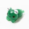 Glass Ornament Realistic Decorative Elegent Style Green Miniature Animal Frog Model Party Craft Home Gifts Decoration For Household Decoration
