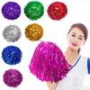 Tanz-Pompoms Schafttyp Flauschig PET Doppelpass Cheerleader Handblume Ball Dekoration für Fußball
