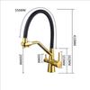 3 in 1 Kitchen Faucet Pure 360 Rotation sink Crane Handles Dual Water Functions Mode Filter Mixer Taps