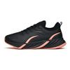 Anta Running Series Fleece Shock Absorbing Lightweight Low Top Running Shoes Women Sneaker Black Pink 122145523-8