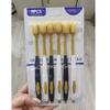 6Pcs/Set Ultra-soft Microfiber Toothbrush High Density Manual Toothbrush, Gentle Cleaning and Gum Care Home Sets Swiss-style New