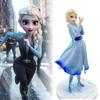 Frozen Figurine Elsa Anime Model Toys Statuary Ornament Christmas Gifts