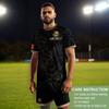 Men's Classic Crew Neck Short Sleeve Soccer Jersey Mexico Inspired Geometric Print Athletic Fit Tee Shirt Mexico Sizing