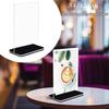 Acrylic Panel Wine Catalog Menu Display Stand Vertical Double Sided Table Card Sign Holder A4 A5 A6 Desktop Ornament