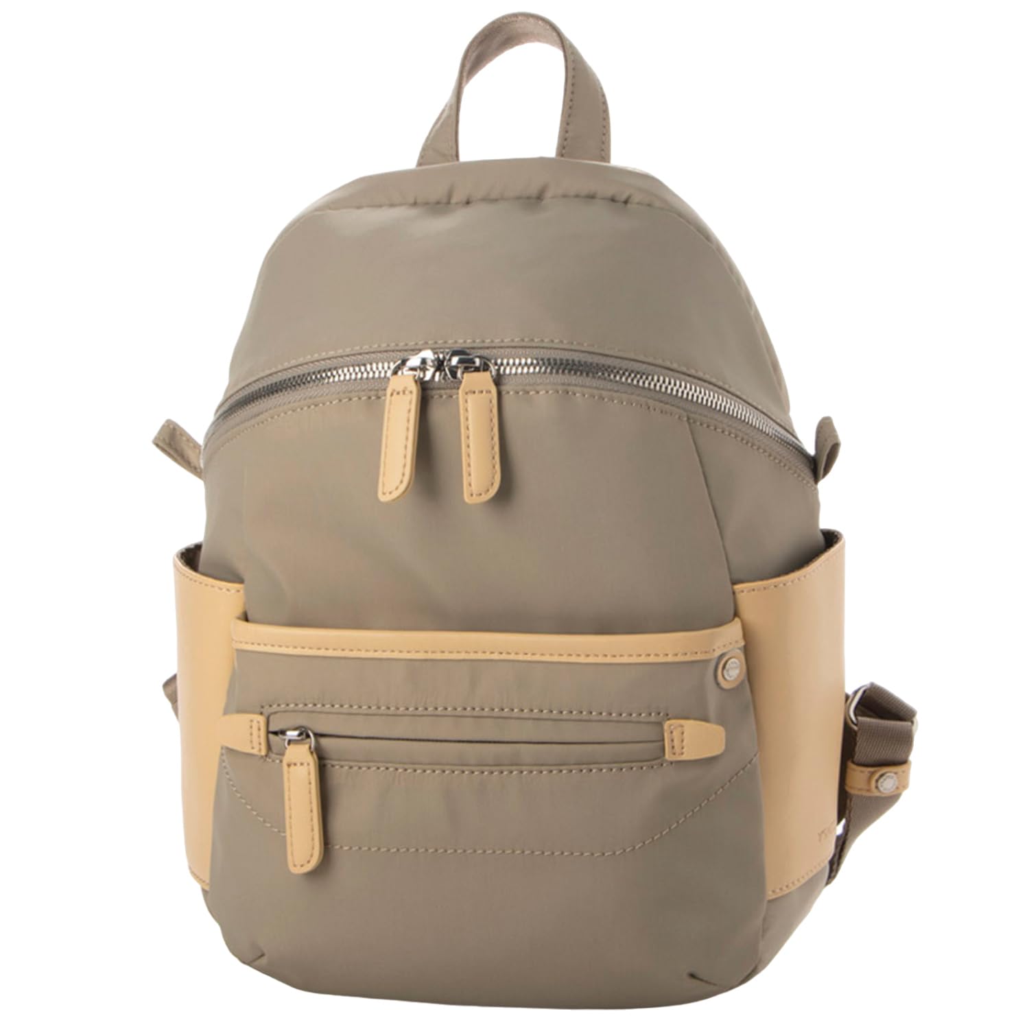 

Рюкзак тафта x переработанный Ежедневный мини-рюкзак 2002705 Светло-серый [Isaac] [Нейлоновая кожа]