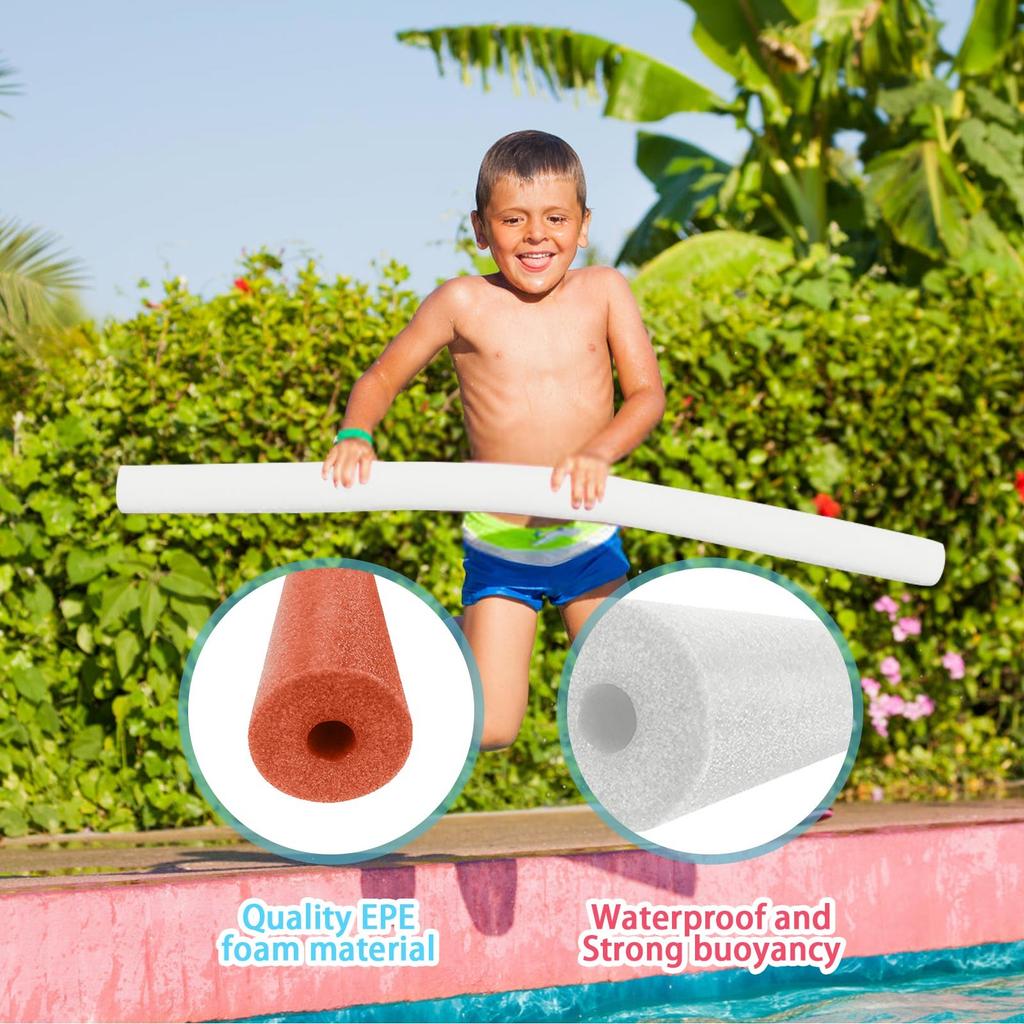 Hollow 65*20*150cm Pearl Cotton Stick Water Buoyancy Swimming Stick Game Stick Learning Swimming Stick