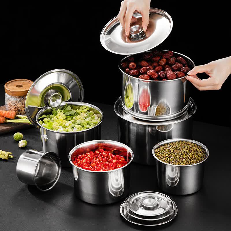 OAG 304 Stainless Steel Seasoning Jar with Lid