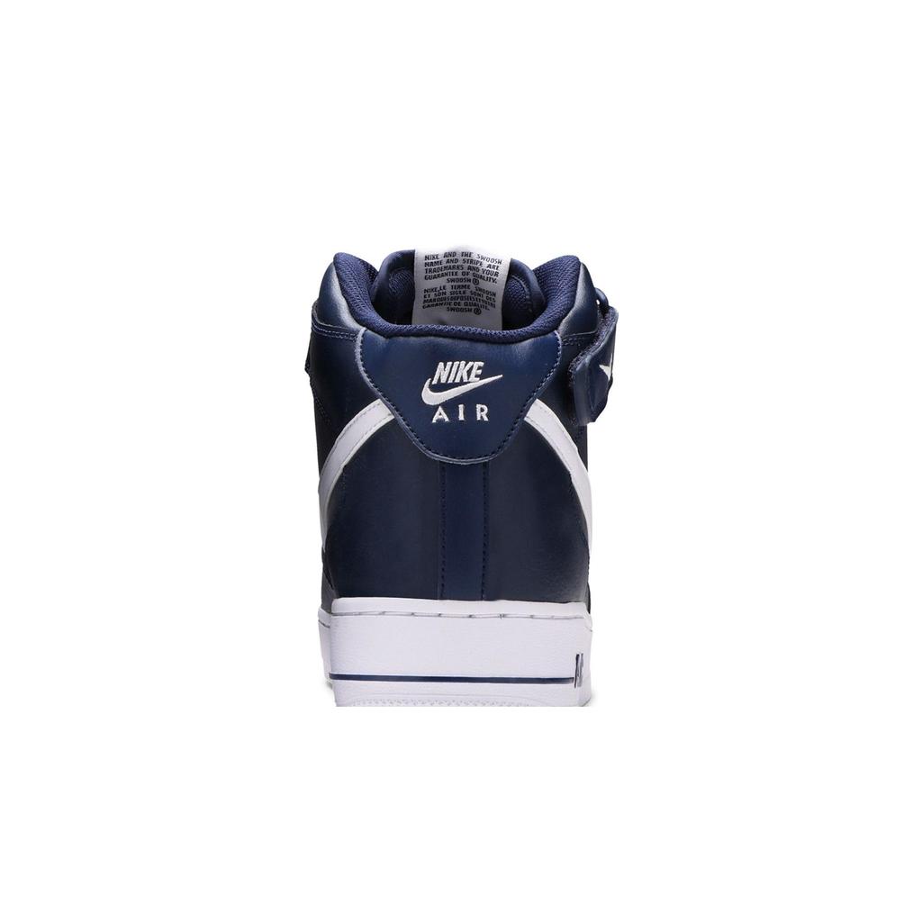 Nike Air Force 1 '07 Mid 'Navy' (Unisex) Midnight Navy / White Skate Shoes CK4370 400