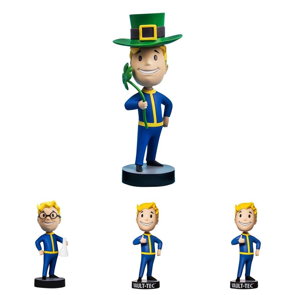 Fallout Vault Boy Resin Art Office Decor With Cartoon Style Sculptures For Fans