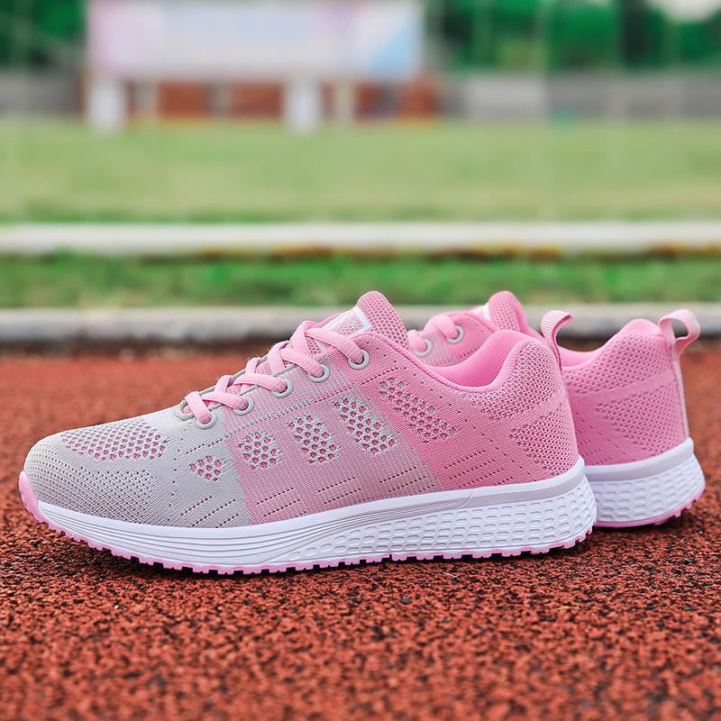 Woman Sneakers Shoes Fashion Lace Up Women'S Sneakers Offers Outdoor Women'S Sports Shoes Non-Slip Footwear Women'S Shoes