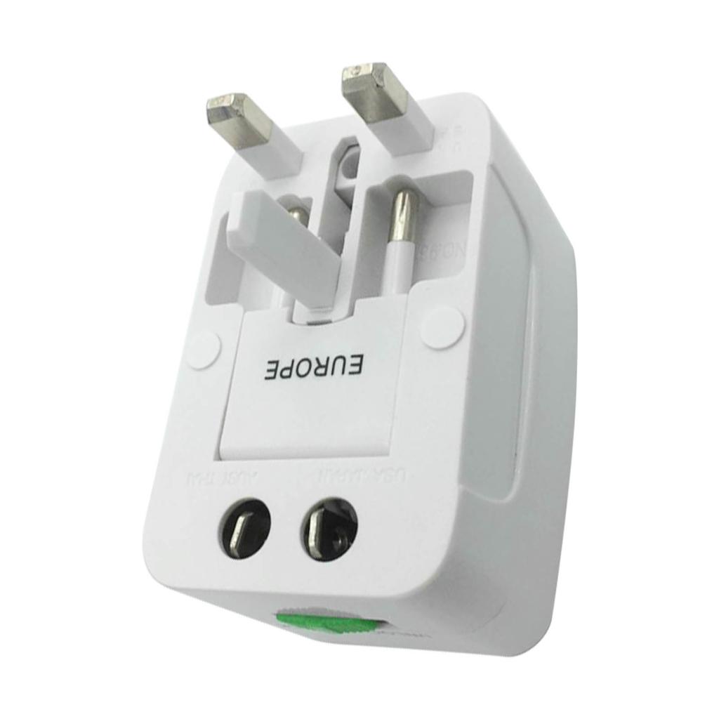 World Travel Power Plug Adapter Portable Multifunctional 4 In 1    Travel Adapter Converter