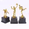 1 Piece Competition Cricket School Rewarding Supply Small Prize Cup Children'S Gold Trophy Awards Golf Plastic Model Craft