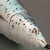 Dulton Fishes Salmon 65 Fish Cushion for Everyday Life Large Body Pillow Marine Life Nordic Salar FISHES Total Length 65cm Lax/Salmon/Salmo Y-0512