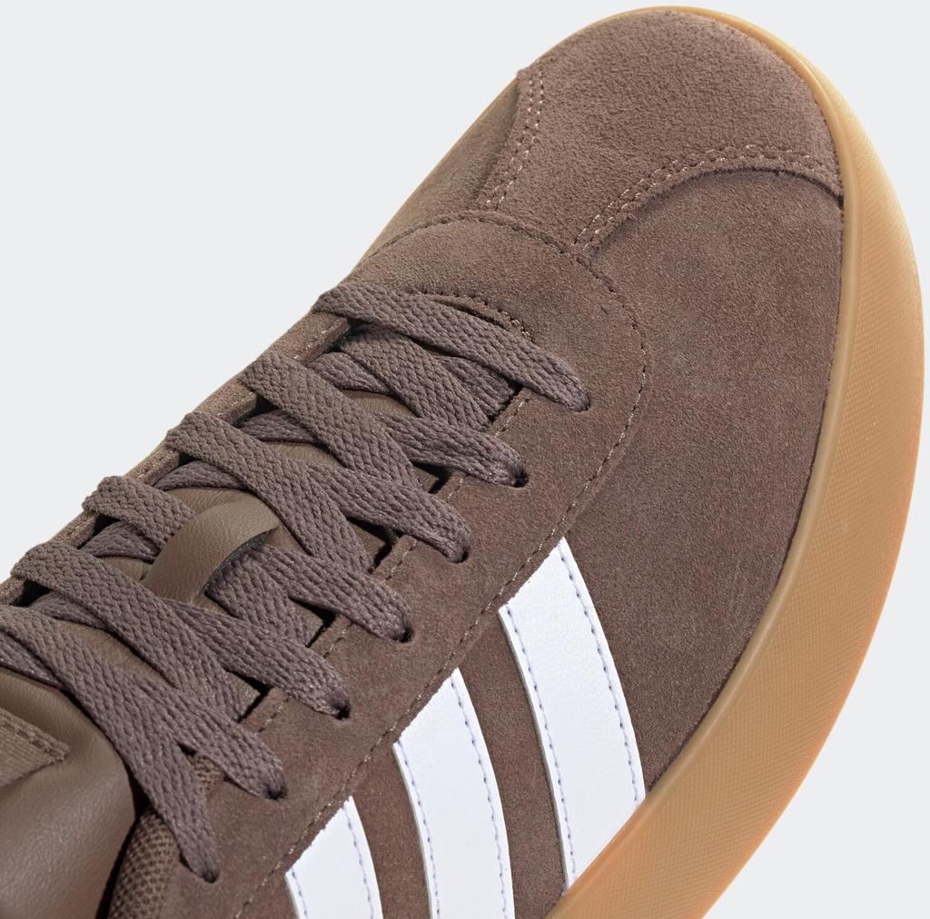 Кроссовки Adidas VL Court 3.0 earth strata/cloud white/gold metallic