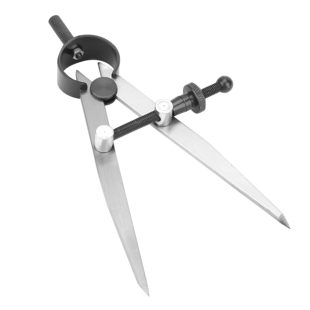 DIY Handwork Craft 105mm Adjustable Wing Leather Compass Tool