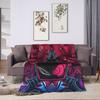 Soft Warm BlanketBoy Girl Decorative Vox Game Character Throw Blanket  Flannel Bedspread For Couch Bed Novelty Sofa Bed Cover