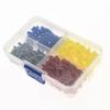 400 Pcs Sealed 1.5mm 3.5mm Rubber Seal Silicone Cable Wire Seals Connector for Waterproof Automotive Electrical Plug