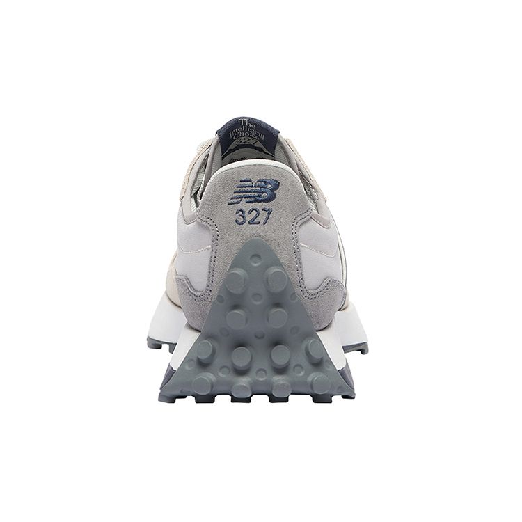 New Balance Foot Locker X  NB 327 Grey Day Kollaboration Trendige Sportliche Color Block Low Top Kinder Laufschuhe Kinder Sneaker Weiß Blau GS327GRY