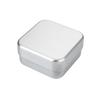 Lightweight Aluminum Soap Holder with Lid Aluminum Soap Box Container with Removable Draining Layer Moisture Resistant
