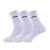 Li Ning Crew Socks Unisex 3 Pack White LNMB907
