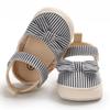 Adorable Baby Girl's Princess Sandals with Bowknot - Non-Slip, Breathable Fabric for Spring/Summer Casual Wear