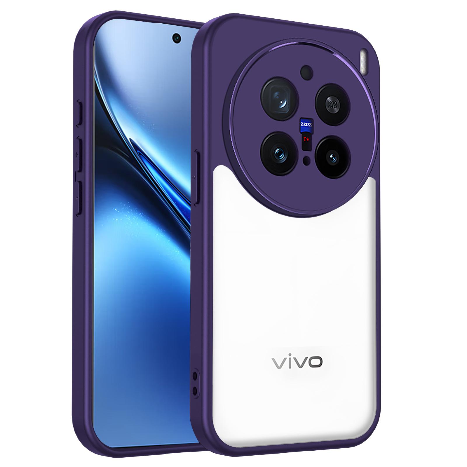 

For Vivo x200 Case vivo X200 Pro Phone Case Vivo X200 X200 Pro Cover Air Cushion Silicon Bumper Clear Matte Back Cover Hard vivo X200