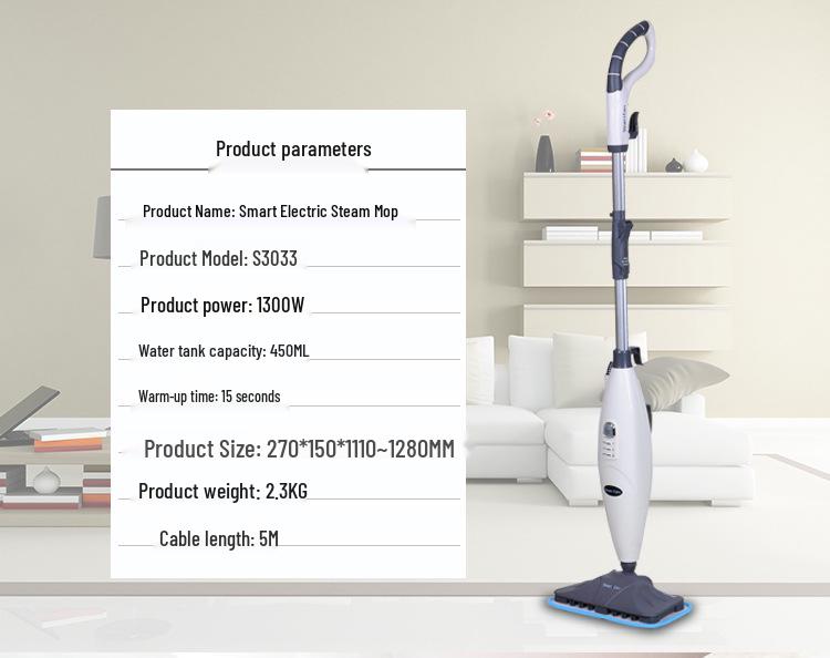 Steamcare S3033 Electric High-Temperature Steam Mop Cleaner