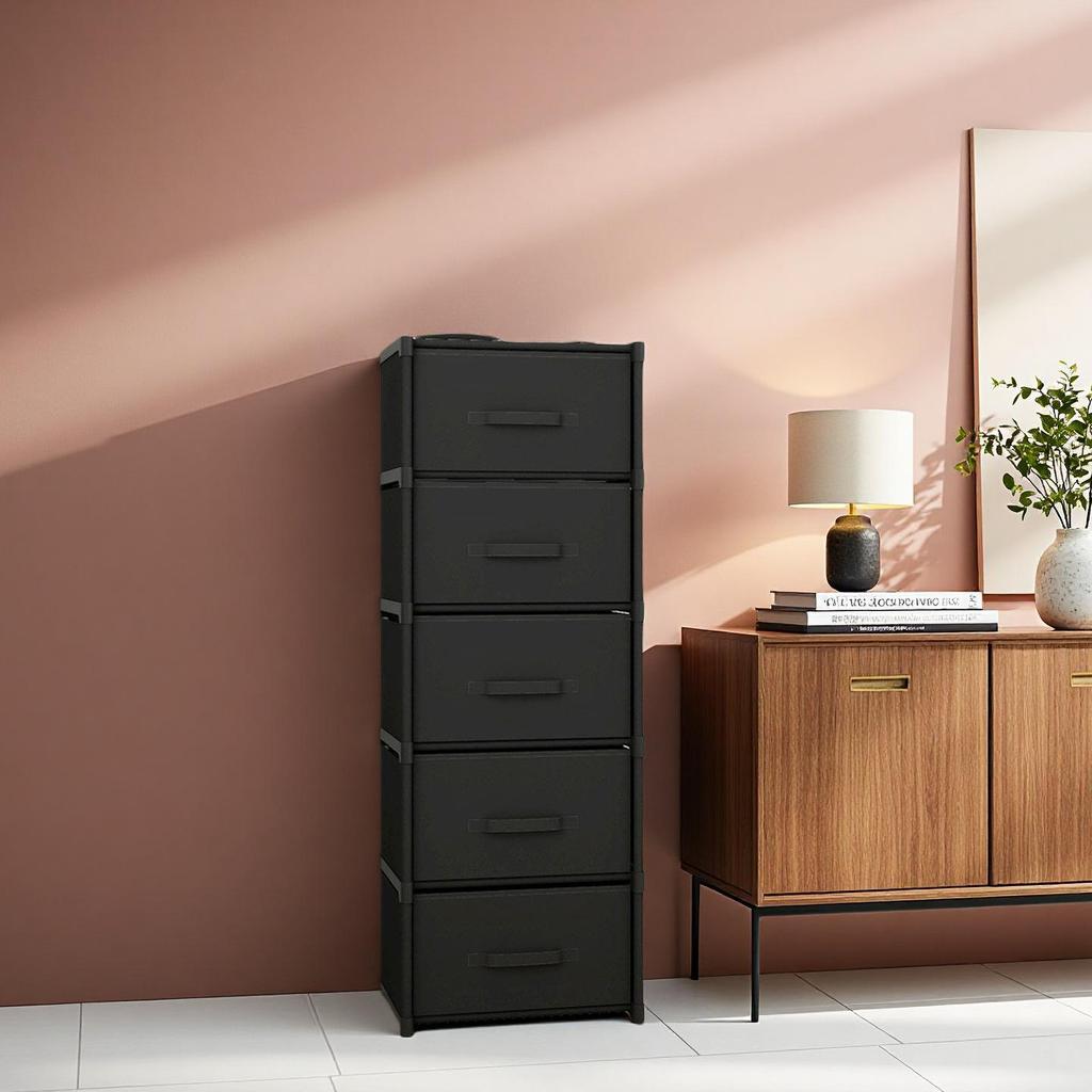 Dormitory Large Capacity Drawer Storage Cabinet, Assembled Shelves for Home Sundries