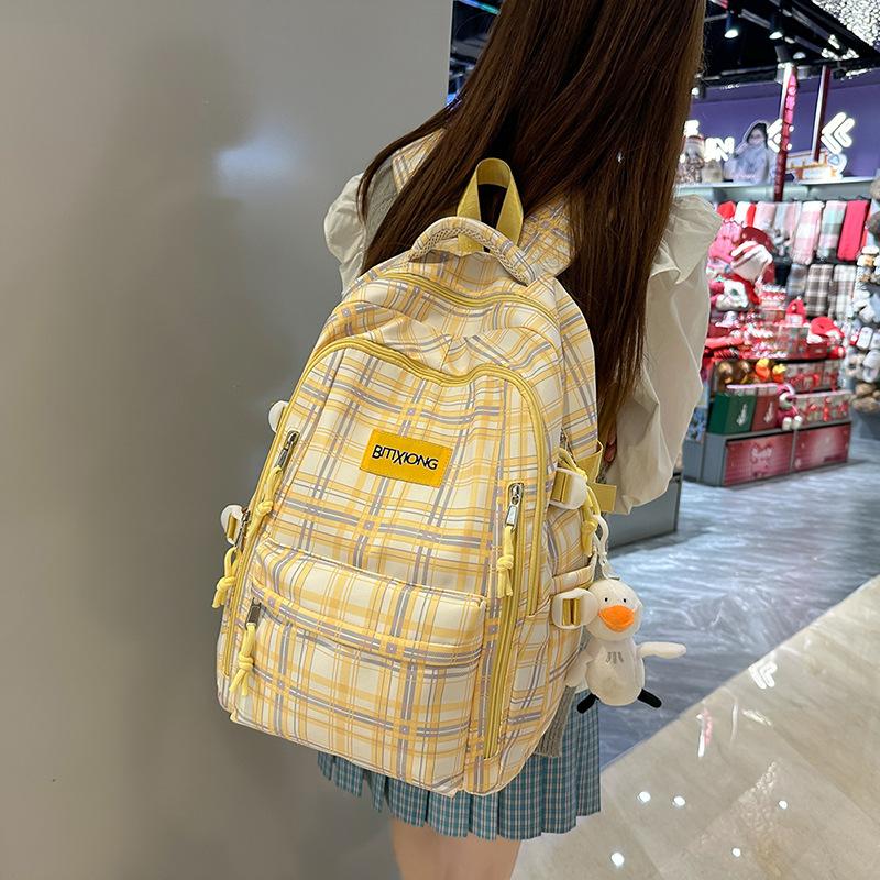 Mori Student Schoolbag Spring and Summer New Large-capacity Daily Learning Tutoring Bag Backpack