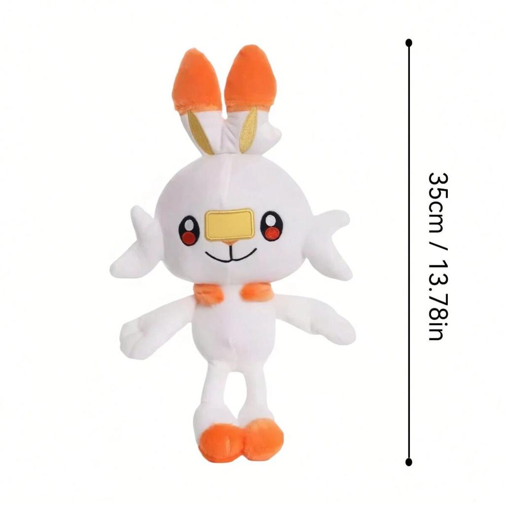 Plush Toys Scorbunny Grookey Sobble Mudkip Torchic Treecko Chimchar Chikorita Chespin Anime For birthdays Holiday Gifts
