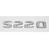 ABS Car Stickers Tail Box Letters Emblem for Mercedes Benz S55 S63 S200 S220 S250 S260 S300 S320 S350 Rear Trunk Badge Decals DY6