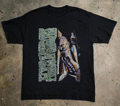 HOT  Alice In Chains Sickman T-Shirt  Unisex Cotton Blakc T-shirt  Size S-5XL Unisex T-Shirt