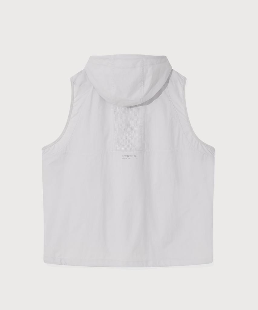Covernat Pertex Detachable Windbreaker Jacket Light Gray