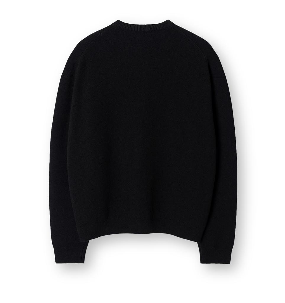 CONNECT KINLOCH Daily Crewneck Knit [Black]
