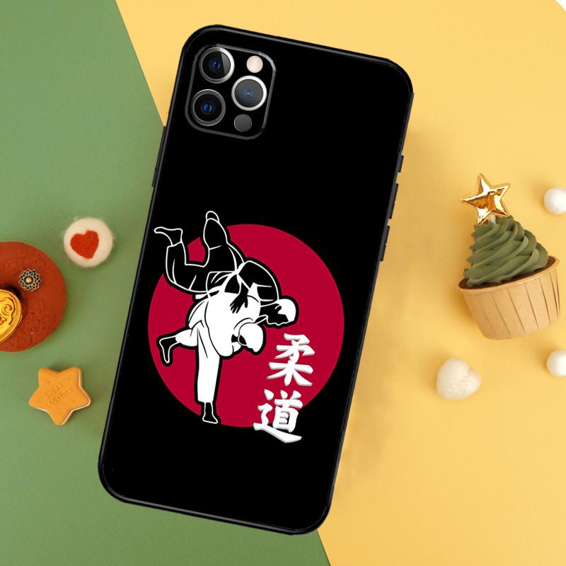 Judo Taekwondo Karate Case For iPhone 13 12 Mini 11 14 16 15 Pro Max 7 8 Plus X XR XS Max Back Cover