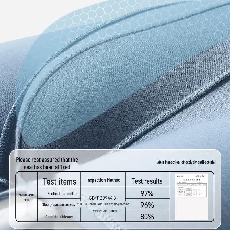 Nanjiren Men's Pure Cotton Antibacterial Boxer Briefs