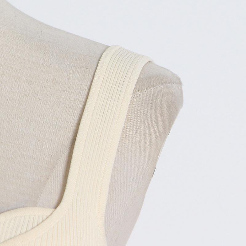 Colete Sexy Feminino Estilo Europeu e Americano Espinha de Peixe - Decote Baixo, Design Vazado, Top Suspensório Combina com Tudo