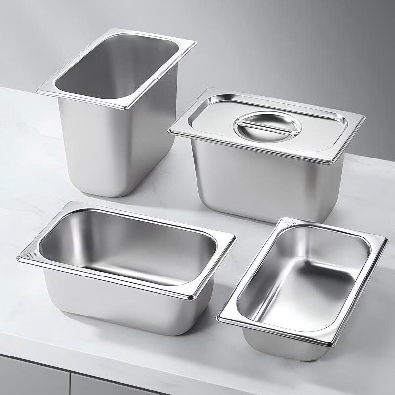 Kujucun Stainless Steel Gastronorm Pan Food Container