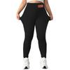 Ladies' Lamb Wool Thickened High Waisted Slimming Pencil Pants With Bottom And Warm Pants