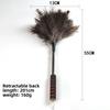 2M Extendable Ostrich Feather Duster: Household Dust Removal & Sweeping Tool
