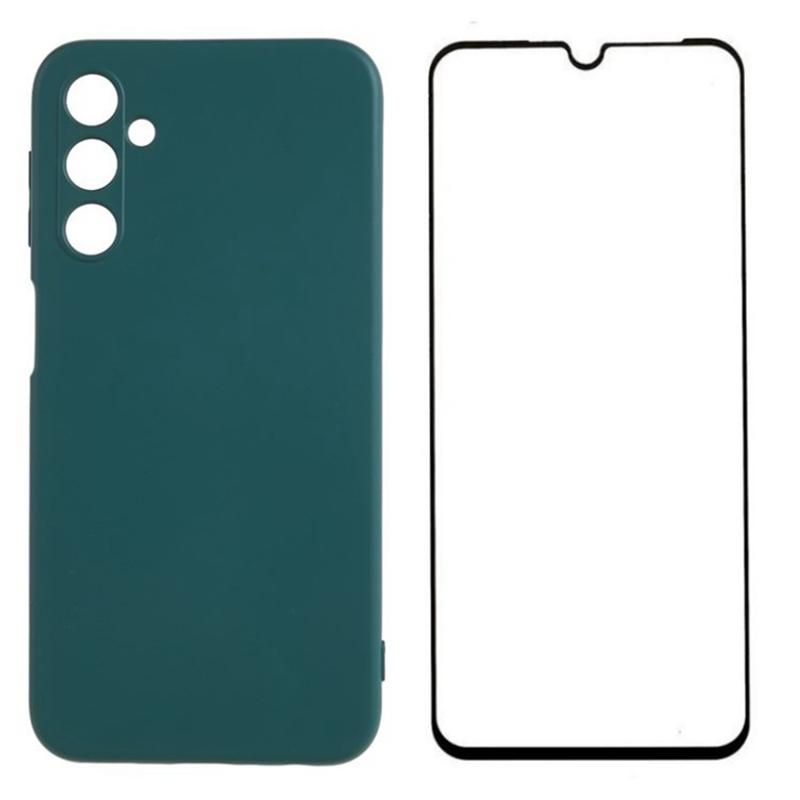 For Samsung Galaxy A34 5G Case TPU Precise Cutout Phone Cover with Screen Film