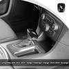 Cache de pommeau de levier de vitesse pour Dodge Challenger Charger 15+ Carbone&Gris